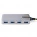 StarTech 4-Port USB-C Hub - 5Gbps Bus Powered USB C to 4x USB-A Hub with Optional Auxiliary Power Input 