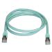 StarTech 1m Aqua Cat6a Ethernet Cable STP 8ST6ASPAT1MAQ