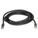 StarTech 3m Black Cat6a Ethernet STP Cable 8ST6ASPAT3MBK