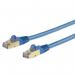 StarTech 5m CAT6a Blue RJ45 Snagless STP Cable 8ST6ASPAT5MBL