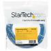 StarTech.com 5m CAT6a Blue RJ45 Snagless STP Cable 8ST6ASPAT5MBL