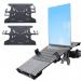 StarTech Monitor Arm with VESA Laptop Tray - For a Laptop and a Single Display up to 32 Inches 8STA2LAPTOPDESKM