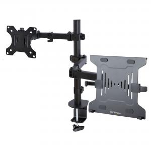 StarTech.com Monitor Arm with VESA Laptop Tray - For a Laptop and a
