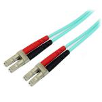 StarTech 3m Aqua Multimode 50 125 Duplex Cable 8STA50FBLCLC3