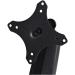 StarTech Monitor Arm Heavy Duty Aluminum Black 8STARMPIVOTHDB