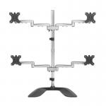 StarTech Up to 32 Inch Quad Monitor Stand 8STARMQUADSS