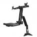 Sit Stand Dual Monitor Arm Up to 24in