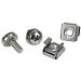 StarTech.com M5 Rack Screws and M5 Cage Nuts 20 Pack 8STCABSCRWM520