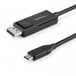 StarTech 1m USB C to 4K 60Hz DisplayPort Bidirectional Cable 8STCDP2DP1MBD