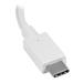 StarTech.com USB C to HDMI Adapter 4K 60Hz White 8STCDP2HD4K60W