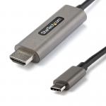 StarTech 1m USB C to 4K 60Hz HDR10 Video Adapter Cable 8STCDP2HDMM1MH