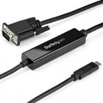 1m USB C to VGA Adapter Cable 8STCDP2VGAMM1MB