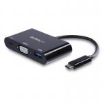 StarTech USBC to VGA Multifunction Adapter PD 8STCDP2VGAUACP