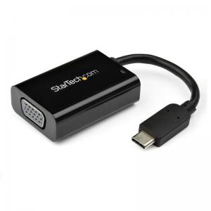 StarTech USB C to VGA Adapter with Power Delivery 8STCDP2VGAUCP