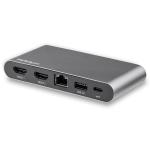 StarTech USBC Multiport Adapter Dual HDMI 100W PD 8STDK30C2HAGPD