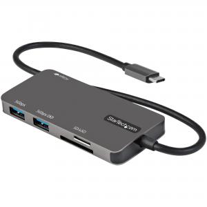 Image of StarTech.com USB C Multiport Adapter 4K HDMI PD USB 8STDKT30CHSDPD