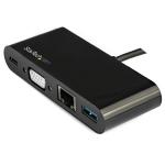 StarTech USB C VGA Multiport Adapter PD 60W 8STDKT30CVAGPD