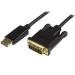 StarTech.com 3 ft DisplayPort to DVI Converter Cable 8STDP2DVI2MM3
