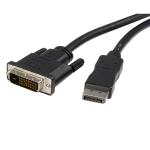 StarTech 10ft DisplayPort to DVI Cable 8STDP2DVIMM10