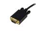 StarTech.com 3 ft DisplayPort to VGA Adapter Converter 8STDP2VGAMM3B