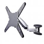 StarTech VESA TV Full Motion Wall Mount for 23 Inch to 55 Inch Displays Maximum Weight 30kg 8STFHATVWM