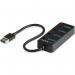 StarTech USB3 4 Port Hub with On and Off Switches 8STHB30A4AIB