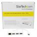 StarTech 3 Port USB3 Hub GbE USBC to 3xUSBA White 8STHB30C3A1GEA