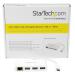 StarTech.com 3 Port USB3 Hub GbE USBC to 3xUSBA White 8STHB30C3A1GEA
