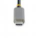 StarTech.com 3-Port USB-C Hub with Ethernet - 3x USB-A Gigabit Ethernet USB 3.0 5Gbps Bus-Powered 8STHB30C3A1GEA2