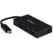 StarTech.com USB 3.0 Hub 4 Ports with Power Adapter 8STHB30C4AFS