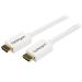 StarTech 1m White CL3 In Wall HDMI Cable 8STHD3MM1MW