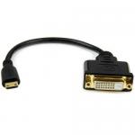 StarTech Mini HDMI to DVI D Adaptor 8STHDCDVIMF8IN