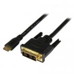 StarTech 2m Mini HDMI to DVI D Cable 8STHDCDVIMM2M