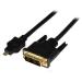 StarTech.com 2m Micro HDMI to DVI D Cable 8STHDDDVIMM2M