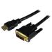 StarTech.com 1.5m HDMI to DVI D Cable 8STHDDVIMM150CM