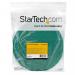 StarTech.com 50 ft Hook and Loop Green Cable 8STHKLP50GN