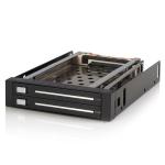 StarTech 2 Drive 2.5in Trayless SATA Mobile Rack 8STHSB220SAT25B