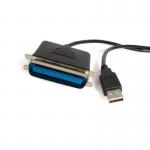 StarTech 10 ft USB to Parallel Printer Adapter MM 8STICUSB128410