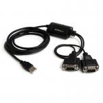 StarTech 2PT FTDI USB to Serial RS232 Adapter COM 8STICUSB2322F