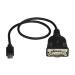 StarTech.com USBC to RS232 Serial DB9 Adapter Cable 8STICUSB232C