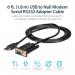 StarTech USB TO NULL MODEM RS232 DB9 ADAPTER FTDI 8STICUSB232FTN