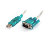 StarTech.com 3ft USB to RS232 DB9 Serial Adapter MM 8STICUSB232SM3