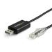 StarTech 1.8m Cisco Console Cable USB to RJ45 8STICUSBROLLOVR