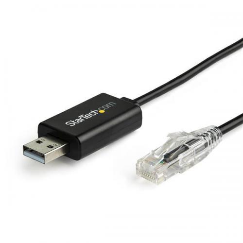 Cheap Stationery Supply of StarTech.com 1.8m Cisco Console Cable USB to RJ45 8STICUSBROLLOVR Office Statationery