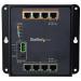 StarTech.com GbE Switch 8 Port 4 PoE Plus Managed 8STIES81GPOEW