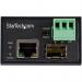 StarTech Industrial Fibre to Ethernet Media Converter - 100Mbps SFP to RJ45 Cat6 8STIMC100MSFP