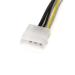 StarTech.com 6in LP4 to 8 Pin PCIE Video Cable 8STLP4PCIEX8ADP
