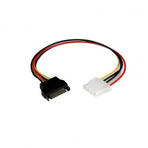 StarTech 12in SATA to Molex LP4 Power Adapter 8STLP4SATAFM12