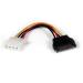 StarTech.com 6in SATA to LP4 Power Cable Adapter 8STLP4SATAFM6IN