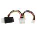 StarTech.com LP4 to SATA Power Cable Adapter 8STLP4SATAFMD